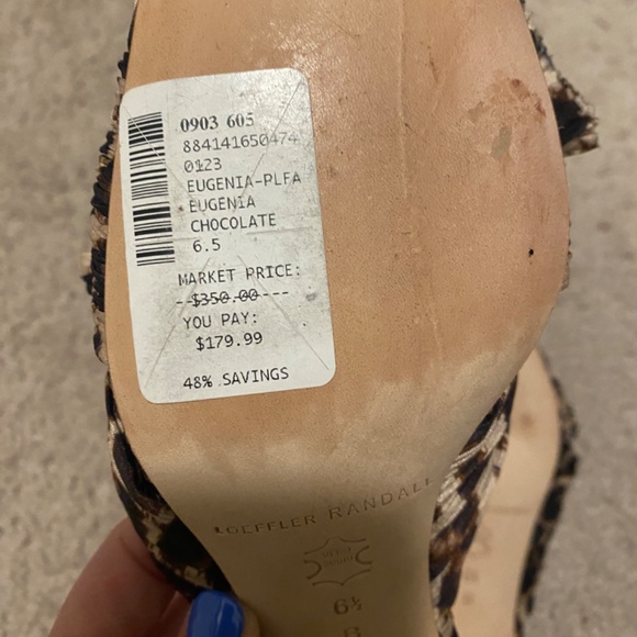 Loeffler Randall Cheetah Sandals - Picture 8 of 8